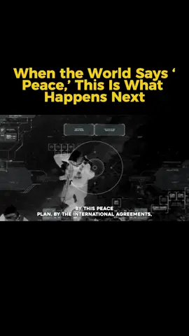When the World Says ‘Peace,’ This Is What Happens Next