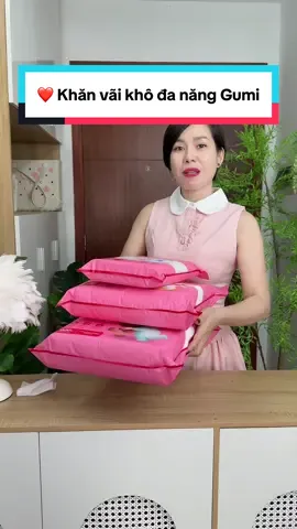 ❤️ Khăn vãi khô đa năng Gumi đang có voucher giá tốt được gần 2kg luôn ah cả nhà. #khanvaikhogumi #Cindythuytichcuc 