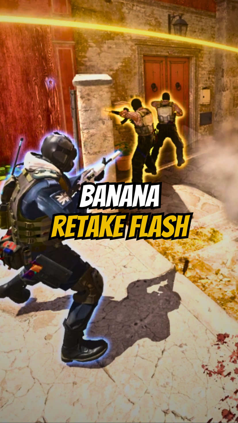 BANANA RETAKE FLASH #COUNTERSTRIKE #CS2 