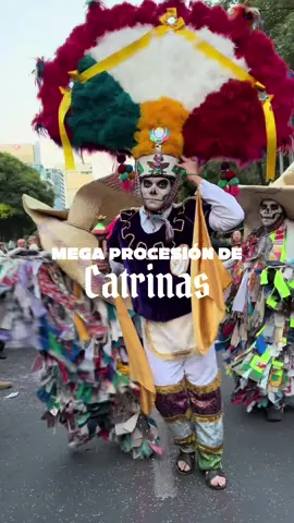 💀 ¡Todo lo que tienes que saber sobre la Mega Procesión de Catrinas 2025! 💐 🗓️ Cuándo: 26 de octubre 📍 Dónde: Parte del Ángel de la Independencia, recorre Paseo de la Reforma, toma Av. Juárez y culmina en la plancha del Zócalo. ⏰ Hora: 6:00 p.m. Prepárate para disfrutar de uno de los desfiles más coloridos y representativos de la temporada. 🎭🌼  #megaprocesiondelascatrinas #megaprocesiondecatrinas #desfilediademuertos 