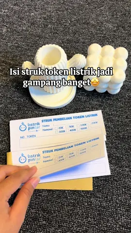 Kalo jualan jadi sat set gitu #struktokenlistrik #struklistrik 