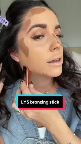 Yes, foundation is too yellow but watch till the end! This bronzing stick is sooooooo good! #bronzer #creambronzer #lysbeauty #lysbronzingstick 