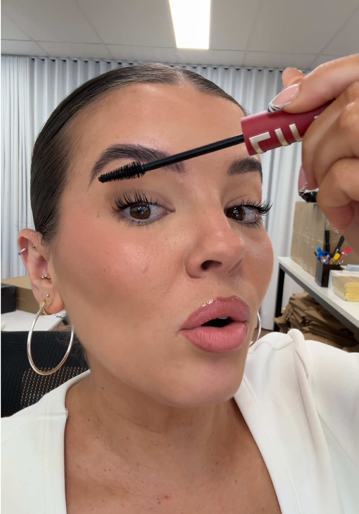 Trying NOT to do the mascara face challenge (spoiler: we failed) 💀😭 butttt the Rimmel Thrill Seeker Mega Lift Mascara did NOT. Verdict? 6x the volume and zero gravity lashes 🚀 Shop in-store or online @Chemist Warehouse Official ad