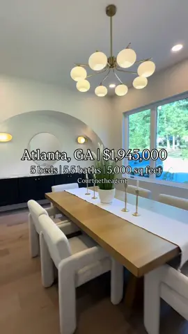 $1,945,000 | Atlanta, GA 🖤 ✨Luxury living—Atlanta style. This exquisite 5-bed, 5.5-bath custom-built estate is pure sophistication, priced far below appraisal. Every inch of this home blends timeless design with resort-style comfort. Home Highlights: 🏡 5 Bedrooms | 5.5 Bathrooms | 5,000+ Sq Ft 🌴 Heated, app-controlled saltwater pool 🔥 3 interior fireplaces + 1 outdoor gas fireplace 🪴 Outdoor bath, built-in grill & wood-burning fireplace 🎶 Built-in speaker system throughout 🧠 Fully integrated smart home lighting system 🍷 Marble chef’s kitchen w/ double ovens & 2 wine fridges 👩🏽‍🍳 Secondary full kitchen for guests or multi-gen living 🛁 Two primary suites (heated marble floors + spa showers) 🐾 Dog shower & pet nook in laundry 🚗 3-car garage w/ EV charger 🌡️ Four HVAC systems & tankless water heaters 💡 Sprinkler system + exterior app-controlled lighting Perfectly situated in the heart of Atlanta’s 30345, just minutes from Emory, CHOA, Brookhaven & Decatur. 🎥 Watch the full tour on YouTube — link in bio. 📍Atlanta, GA 🖊️ Listed by Nathalie Apteker | Brokered by HomeSmart 🏡 Presented by Courtne Gamble, REALTOR® | Virtual Properties Realty Helping buyers and sellers move with confidence through Georgia’s luxury market. 📲 Text “consultation” to (404) 451-9465 to start your home buying journey. Pre-approval or proof of funds required for all showings.