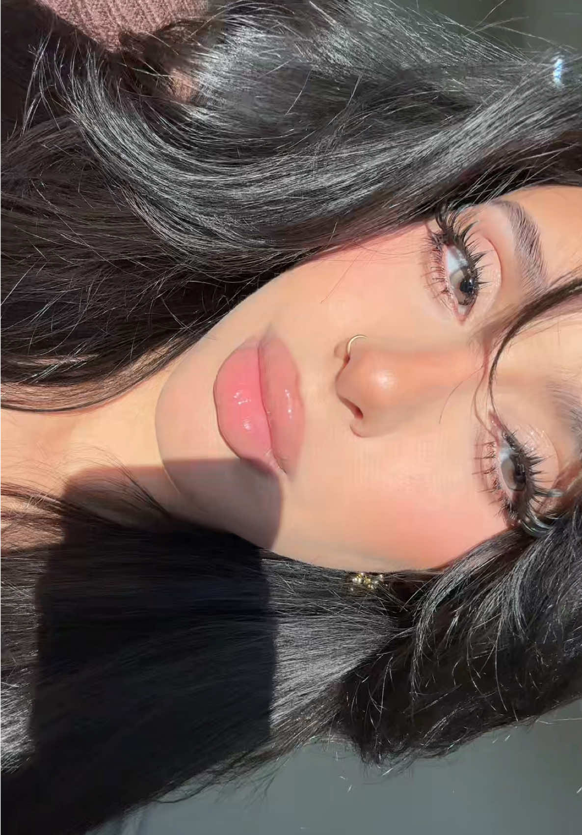 fall makeup looks are in!! lenses from @OLENS Global Official 'muse shine brown' use code aya10 at checkout 🤎 #makeup #brownmakeup #douyinmakeup #xiaohongshu #foryou 