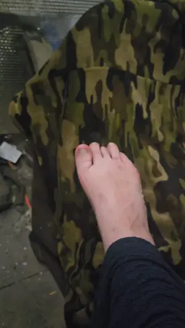 Just me and my youngest child   hes trying to protect my feet cause no free feet but also that was gnarly I have never had a foot cramp like that before so what the helllllll!! 