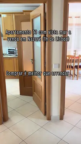 🏡 Apartamento T3 Duplex com Vista Mar 🌊 em Nazaré (1h de Lisboa)  Valor 350.000€ Viva a poucos passos da praia! Este magnífico T3 duplex, em excelente estado de conservação, fica a apenas 50 metros da marginal — ideal para quem procura qualidade de vida e tranquilidade com o mar à vista. ✨ Destaques: • 120 m² de área bruta • 3 quartos amplos • 2 casas de banho • Excelente luz natural • 2º andar (sem elevador) • Vista deslumbrante para o mar 🌅 💡 Oportunidade imperdível para quem valoriza localização, conforto e charme! 📍 A poucos passos da marginal 📞 Contacte-nos e venha conhecer o seu novo lar! #apartamento #duplex #imobiliária #vistamar #casaàvenda       