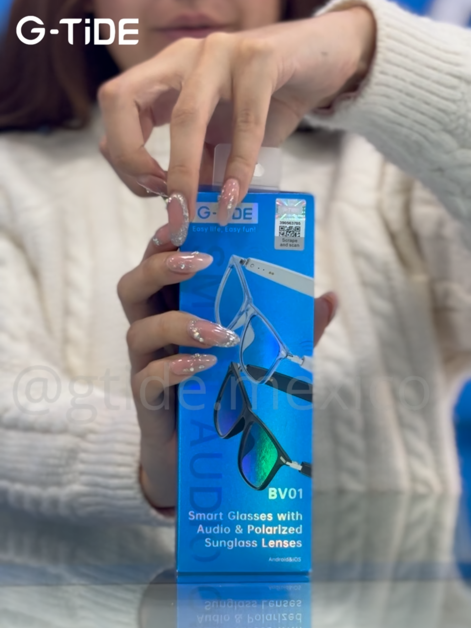 Disfruta sonido de alta calidad, control táctil y gran duración. ¡Tecnología inteligente al mejor precio!💙👓 #g-tide #mayoreo #distribuidora #fypツ #paratiiiiiiiiiiiiiiiiiiiiiiiiiiiiiii