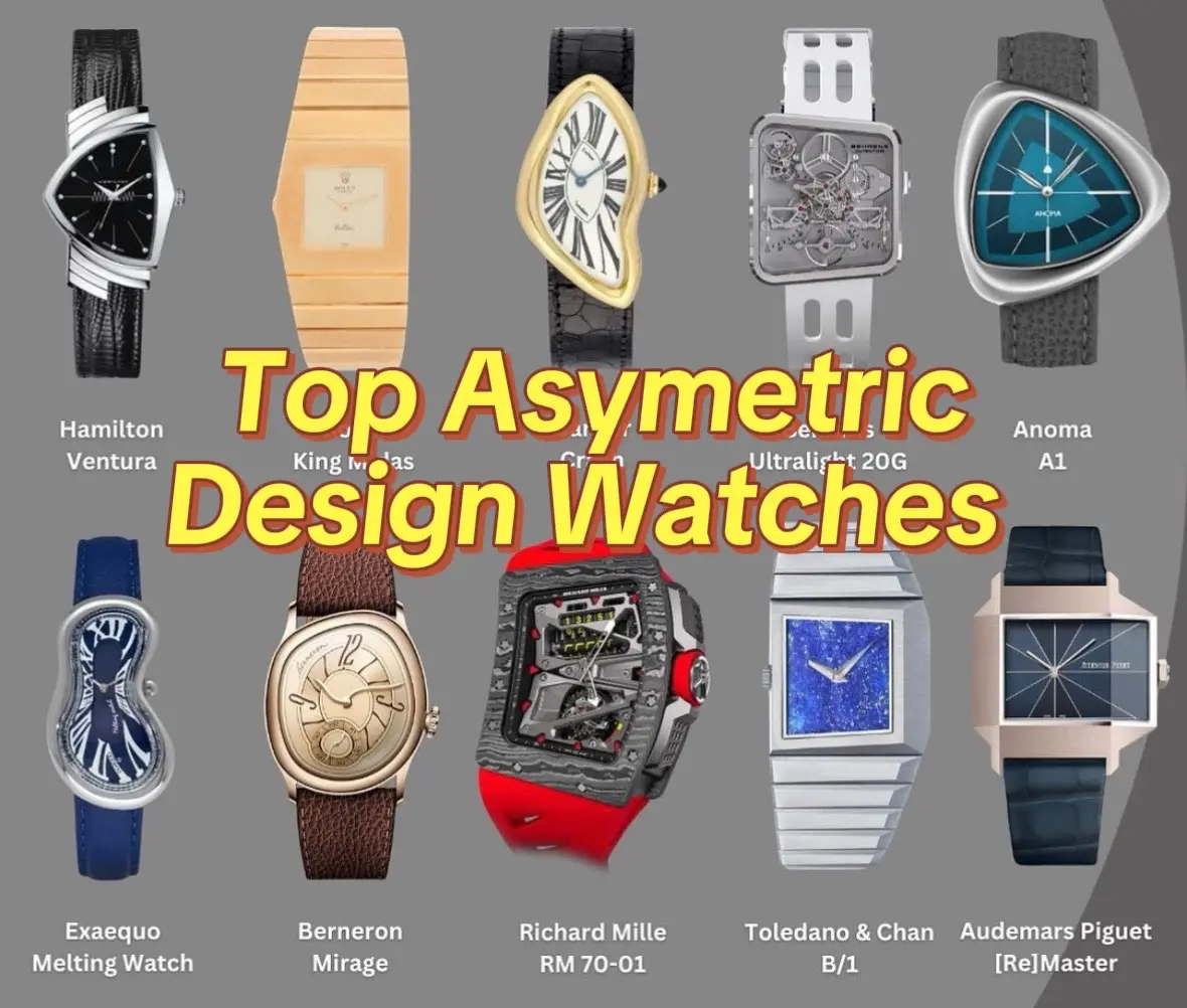 What’s your favorite design?  #watches #asymetricwatch #watchtok #berneronmirage #exaequosoftwatch 