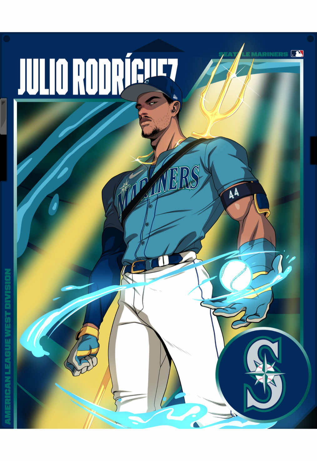 THE MARINERS GET ON THE BOARD FIRST IN #ALCS GAME 3! #postseason #MLB #mariners #homerun 