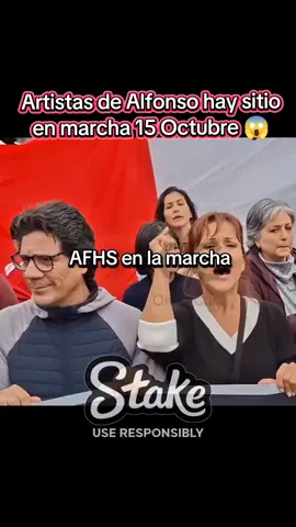 Monica Sánchez, Tatiana Astengo, Bruno Odar, Haydeé Cáceres, Jely Reátegui y más artistas de la televisión se hacen presente en la movilización contra el gobierno y el congreso.#afhs #alfondohaysitio #viral #generacionz #fyp