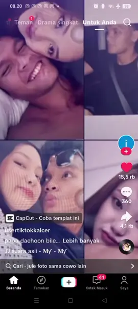 kagett bgtt baru buka tiktok udh di suguhin ginian😓🙏🏻  #fyp #riyalorfake #selingkuh? #daehoon #jule 