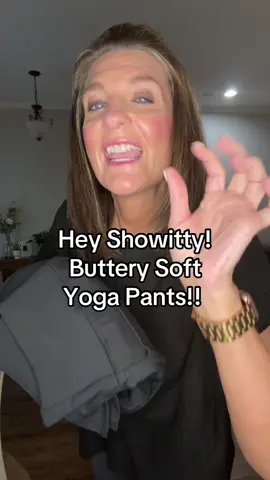 If in between, size up on these yoga pants! I got the large & wear a medium in the leggings.  #showitty #buttersoftleggings #yogapants #fallfinds 