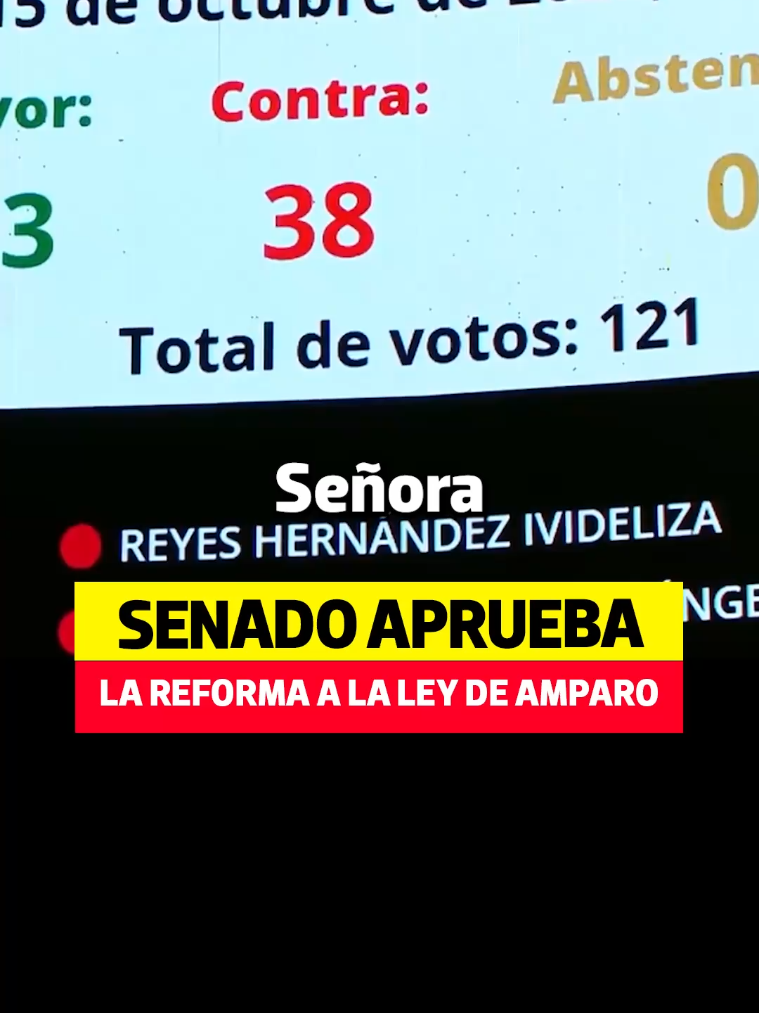 El Senado de la República aprobó la tarde de este miércoles, en lo general y en lo particular, la reforma a la Ley de Amparo en los mismos términos que la Cámara de Diputados le devolvió apenas unas horas antes, sin turnarla a comisiones y manteniendo sin cambios la nueva redacción del artículo transitorio que fue objeto de polémica por su posible carácter retroactivo. #senado #mexico #leydeamparo #politica