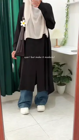 outfit tunik + jeans #outfitkuliah #outfittunikjeans #outfitideas #outfitsyari 