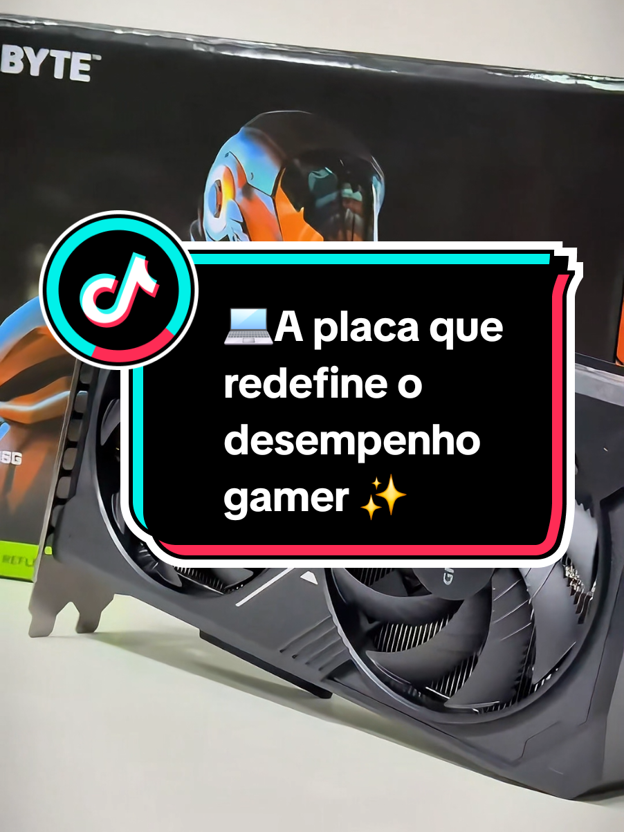 ⚡ Placa de Vídeo Gigabyte NVIDIA GeForce RTX 5060 Ti Gaming OC 8GB GDDR7 – Potência e Performance para Gamers! Desperte o máximo desempenho do seu computador com a RTX 5060 Ti Gaming OC 8GB, equipada com a tecnologia NVIDIA mais recente. Projetada para oferecer gráficos ultrarrealistas, taxas de quadros elevadas e eficiência energética aprimorada, é ideal tanto para gamers quanto para criadores de conteúdo. 💻 Especificações Técnicas: Modelo: Gigabyte GeForce RTX 5060 Ti Gaming OC 8GB (GV-N506TGAMING OC-8GD) Memória: 8GB GDDR7 Barramento: 128 bits Sistema de refrigeração: WINDFORCE 3X com ventoinhas de rotação alternada Suporte a Ray Tracing e DLSS 3 Conexões: HDMI, DisplayPort Ideal para resoluções 1080p/1440p em alta taxa de FPS 🔥 Destaques: Overclock de fábrica para máximo desempenho Construção premium e design robusto Silenciosa e eficiente em resfriamento Ideal para jogos AAA, streamings e softwares pesados 🎮 Indicado para: Gamers, editores de vídeo, designers 3D e quem busca performance sem limites.Desempenho extremo para gamers e criadores! ⚡🎮 #RTX5060Ti #Gigabyte #PlacaDeVídeo #PCGamer #Hardware @achadosdalaranjinha 
