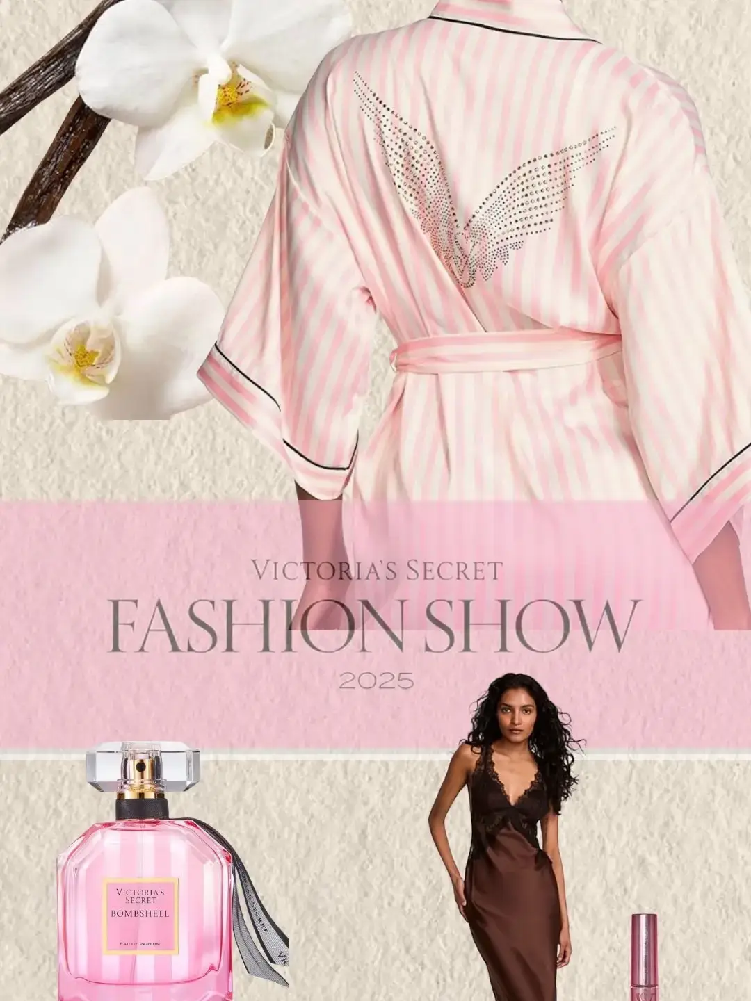 Soft glam, satin dreams, and timeless confidence. Inspired by the Victoria’s Secret Fashion Show 2025 where elegance meets power. 💕 #LTKCreator  #VibesOfConfidence  #StyleGoals  #FemininePower  Comment SHOP below to receive a DM with the link to this post on my LTK ⬇ https://liketk.it/5rimp #ltkstyletip  #ltksalealert #ltkbeauty