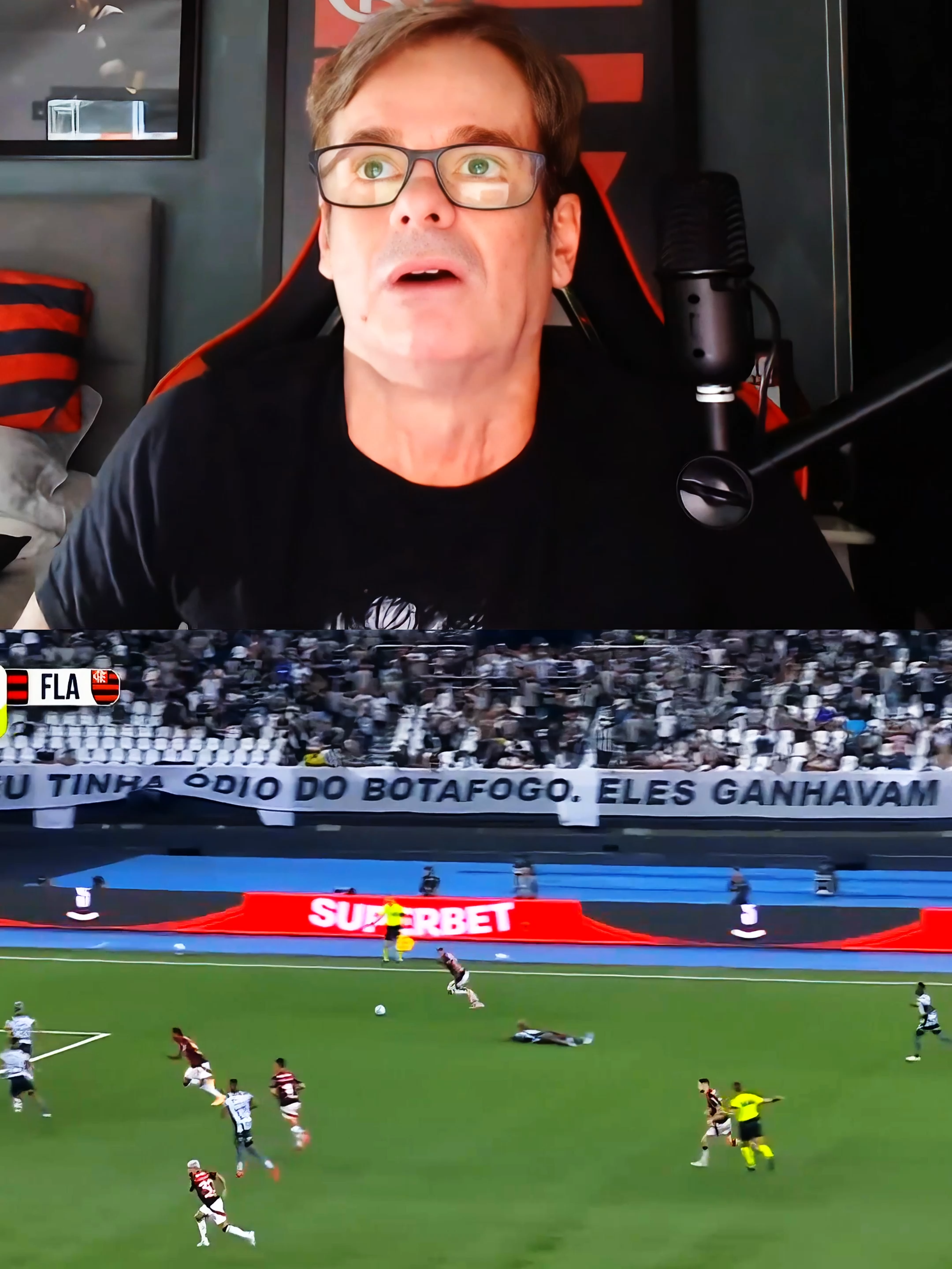 FLAMENGO 3 X 0 BOTAFOGO | REACT!! #flamengo #botafogo #torcedores #react