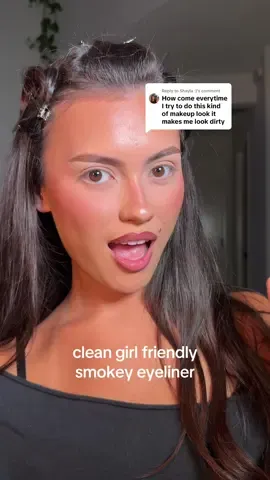 Replying to @Shayla :) clean girls can do smokey eyes too!!!!