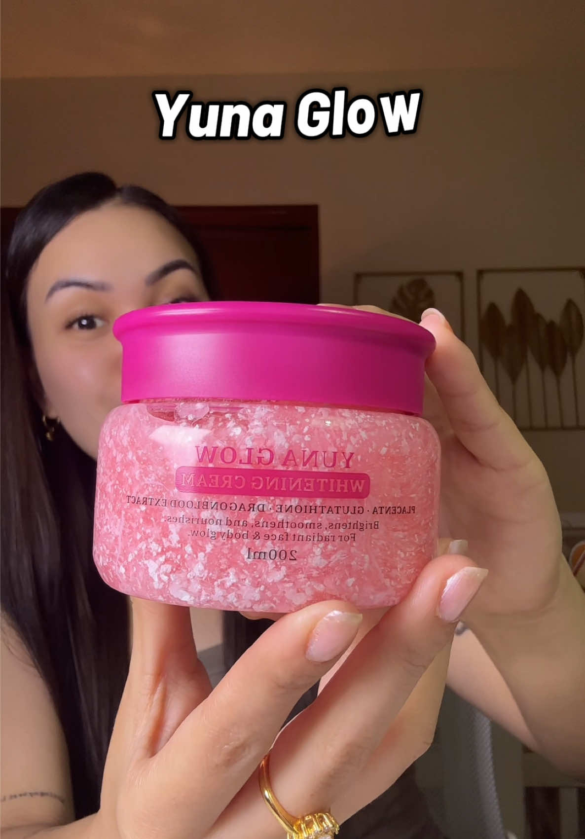 Skin care is self care. Glow like never before with Yuna Glow! 🌸✨ Packed with skin-loving ingredients that help hydrate, brighten, and rejuvenate — giving you that healthy, radiant look every day. 💎💆‍♀️ #yunaglow #glowingskin #skincaregoals #radiantbeauty #whiteninglotion 