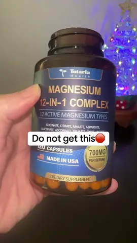 Totaria 12-in-1 Magnesium Complex Women’s Products  Women 30+ Women 40+ Trending Products Must Buy Flash Sale Discount #SuperBrandDay #tiktokshopfalldealsforyou #tiktokshopblackfriday #TikTokShopCreatorPicks #tiktokshopcybermonday — final price may vary with promos & coupons 