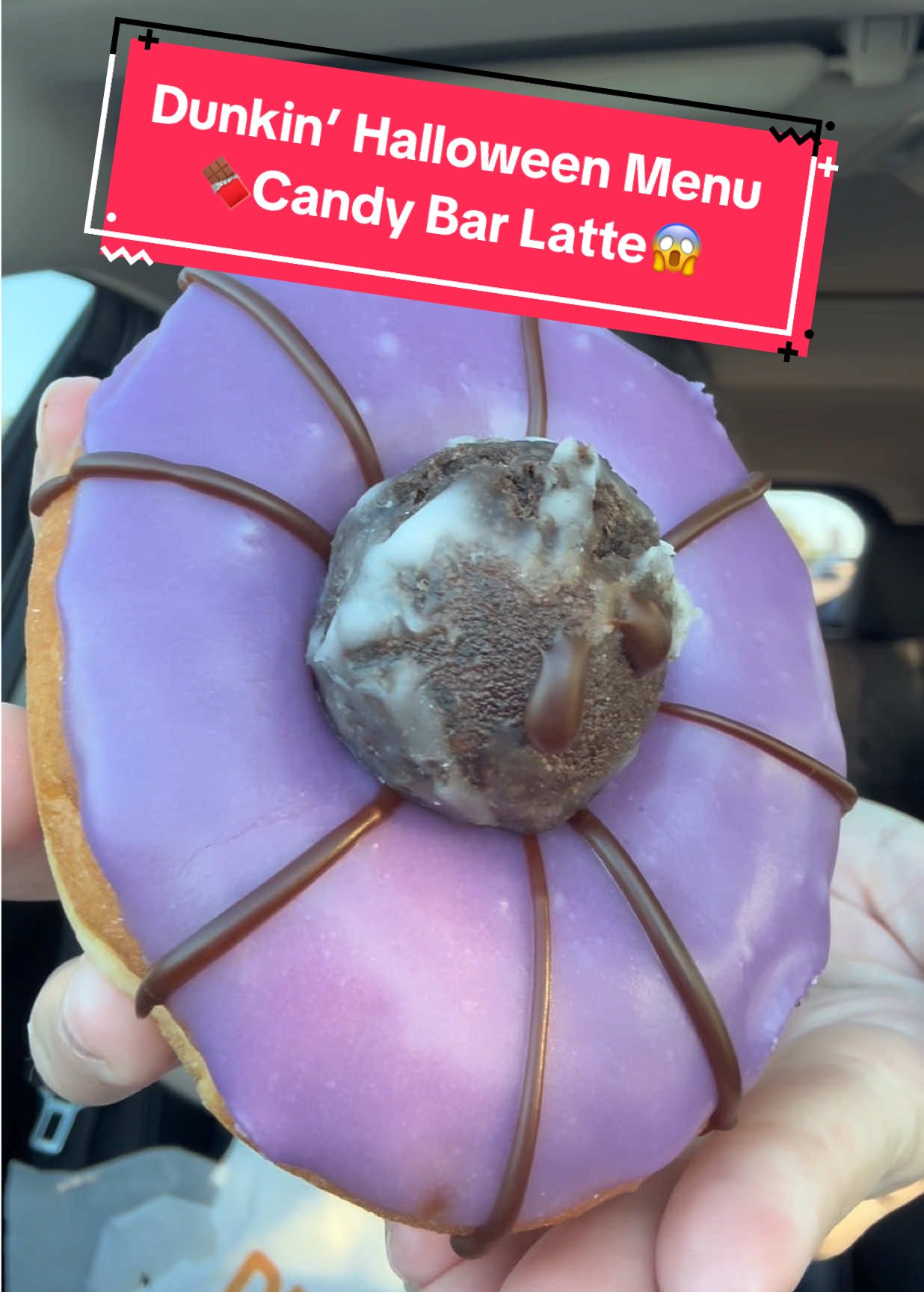 Halloween Dunkin’ menu #dunkin #dunkindonuts #foodreview #food #halloween 