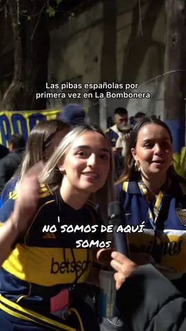 Parte 2 de las pibas en La Bombonera #boca #bocajuniors #bocajuniorsoficial💛💙 #bocajrs #españolas 