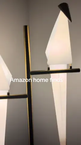 Love this cute lil lamp I got from Amazon !!! #modern #lamp #amazonfinds #bird #amazon 