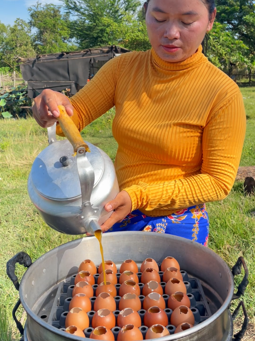 Best Ever Steamed Chicken Egg Recipe #tiktokfood 