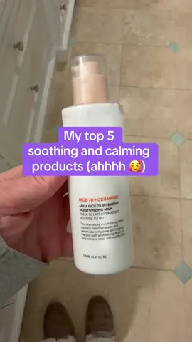 I have this thing for soothing products. What are your favs?? I have so many but here are my top 5 right now: @anua_global intensive moisturizing milk @Summer Fridays jet lag deep hydration serum @cocokind calming magnesium mist @AESTURA hydro soothing cream Cocokind ceramide barrier serum #40andover #koreanskincare #skincare #sensitiveskin 