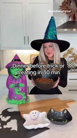 The real witching hour isn’t midnight… it’s that chaos before trick-or-treating when everyone’s hungry, costumes are half on, and mom’s trying to cook 😅🪄 Thankfully, @Bush’s Beans Chili Magic Classic Homestyle saves the night — hearty, homemade chili in under 30 minutes! Just chop, drop, chili and you’re out the door for candy 🍲🎃 #BushsBeansPartner #HalloweenDinner #EasyDinnerHack #MomLife #BusyMomMeals 