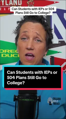 Students with IEPs or 504 plans can absolutely go to college and have a full, meaningful experience — the key is planning ahead and understanding how support systems change after high school. On the college application itself, students don’t need to disclose their plan unless it helps explain a drop in grades or a gap in education. After admission, most universities have disability resource centers that help set up accommodations, secure documentation, and coordinate support. It’s important to research which colleges actively support learning differences, gather the required documentation (IEP, 504 plan, triennial report, or recent medical assessments), and call the disability support office before applying. College is still very much possible; the key is preparation and advocacy. #collegeadmissions #iep #college 