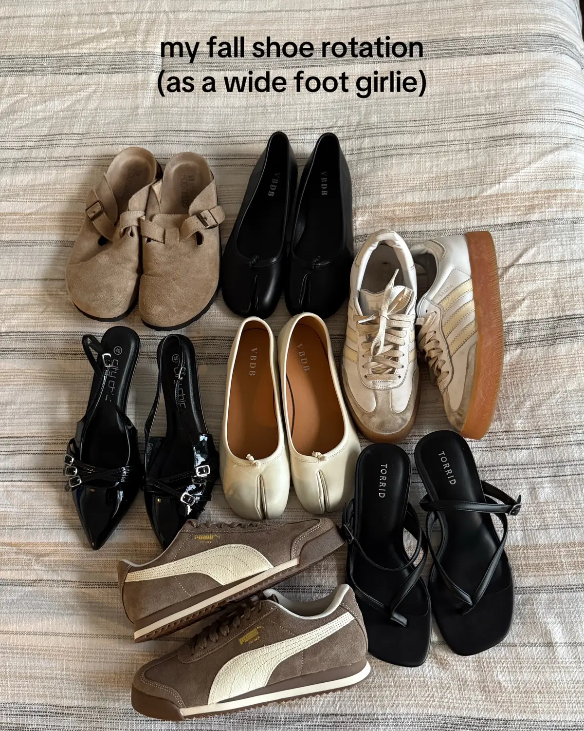 my favorite shoes for fall! (not including boots) 