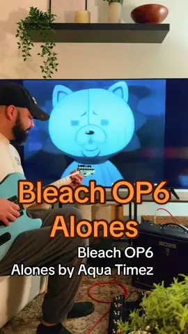 @RainbowDiddles69420 Kon singing the intro will always be peak Bleach OP6 - Alones by Aqua Timez #bleachanime #anime #animecover #animeopening #guitarcover 