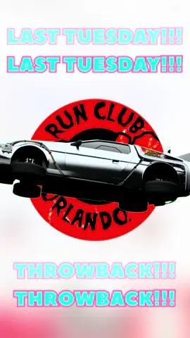 Not so long ago - we ran in daylight! Ah the good old days - it seems like only a week ago! 😆 Shout out to @orlandotrackshack for the great giveaways!  #runorlando #runflorida #orlandorunners #Running #run4fun  