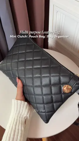 multi-purpose bag, everyday useful and handy lang #pouchbag #wristlet #leatherbag #bagorganizer #clutchbag 