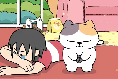 @Hạ Anh 🍊 #meodangyeu #hoathinhvui #thucung 