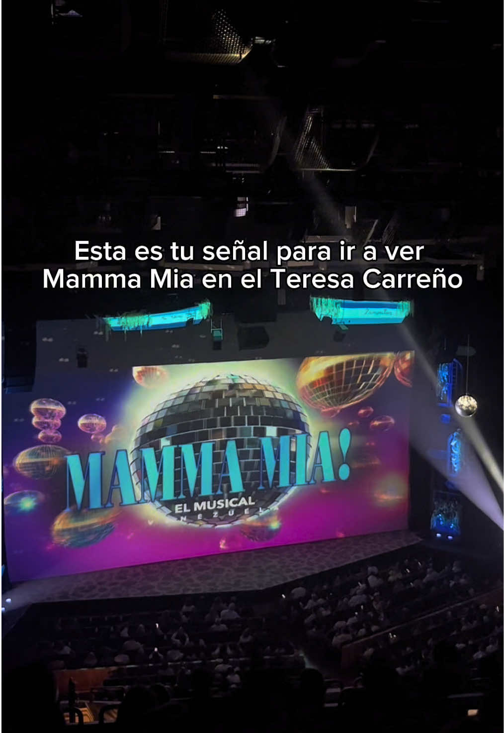 Tienes este fin de semana hasta el 19 de octubre para vivir esta experiencia 🤩✨ #fyp #caracas #planescaracas #mammamia #venezuela 