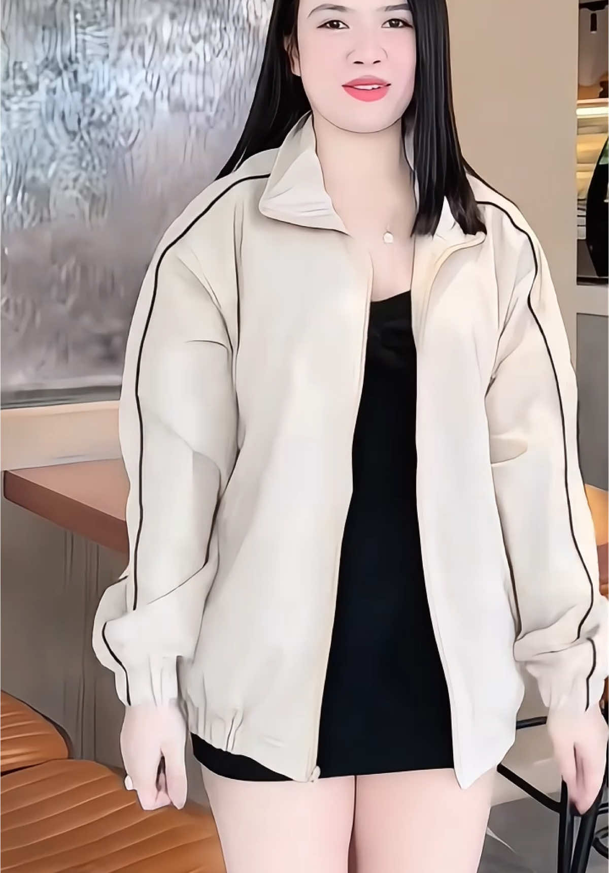 Áo khoác gió dù 2 lớp sọc kẻ t