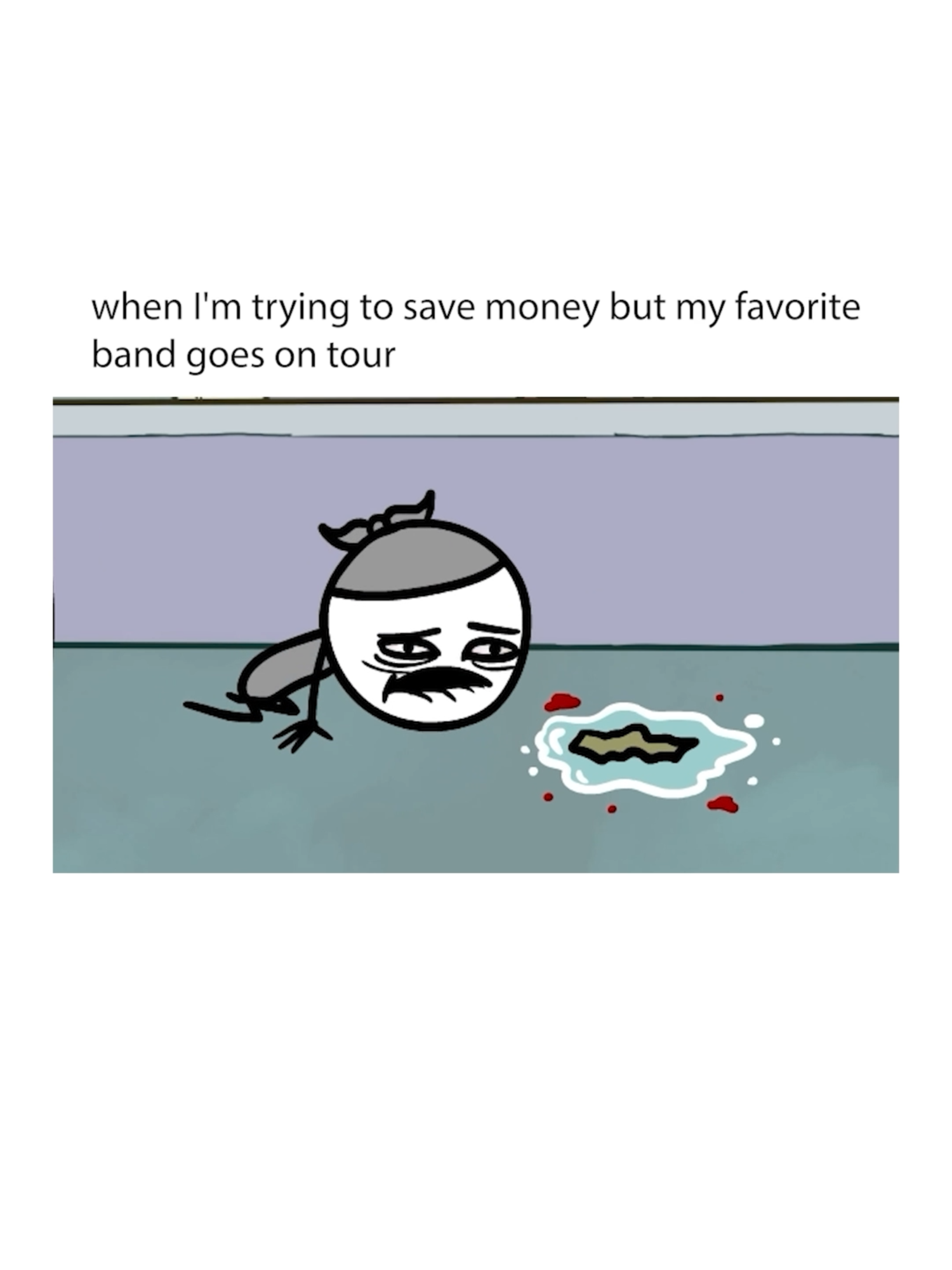 There goes the 6 bucks I was saving #2danimation #motiongraphics #digitalart #funnyvideos #tiktokcomedy #cartoonstyle #animatorsoftiktok #relatable #lmao