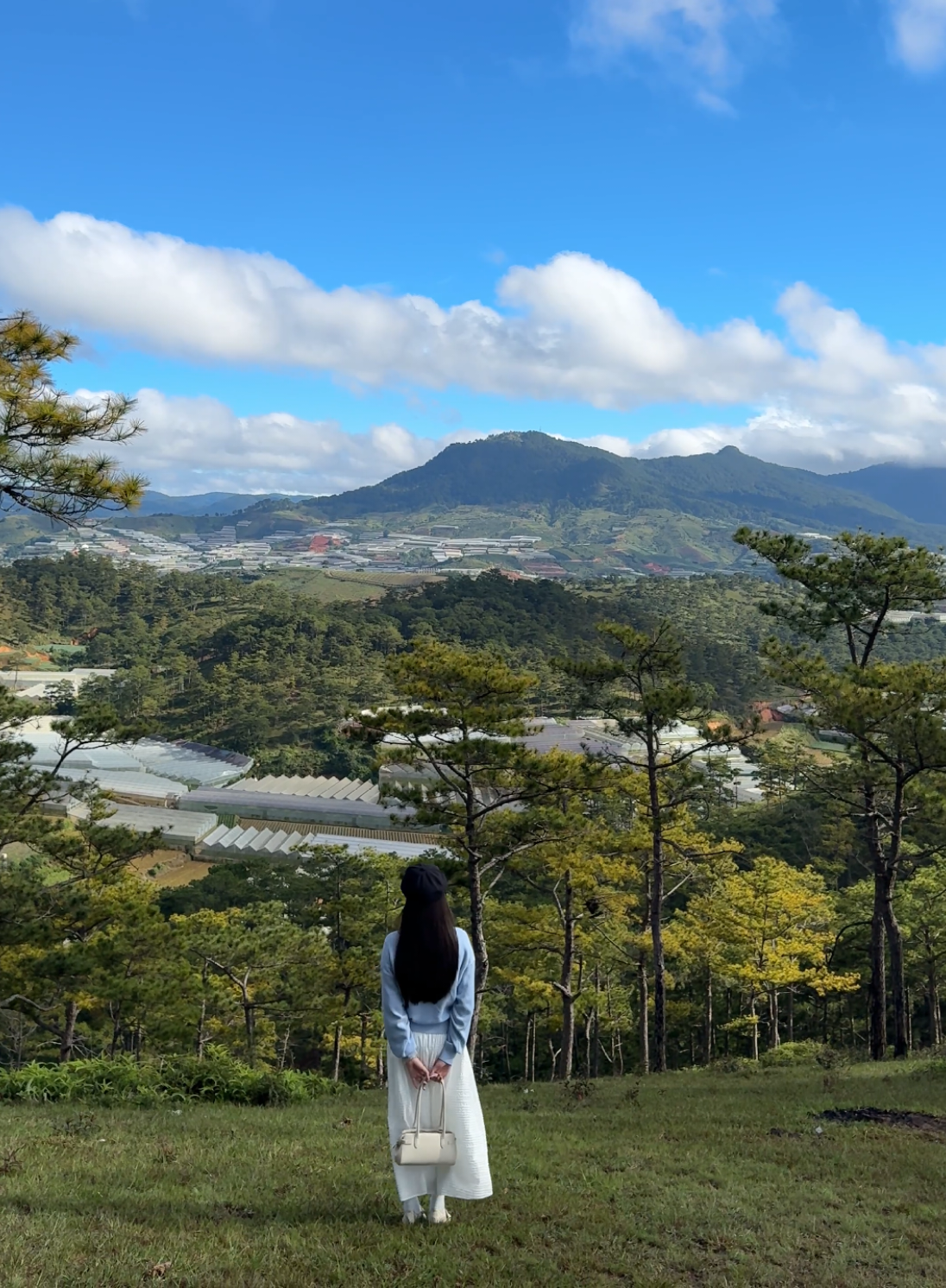 cách trung tâm Đà Lạt tầm 15p đi xe máy thôi mà cảnh chill cỡ này rồi 🤣 #dalat #manglin #dalatphototour #dalatcitytour 