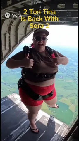 2 Ton Tina is back with Sora 2 #robotcomedyai #aivideos #2tontina 