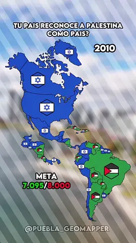 tu pais reconoce a palestina como pais? #viral #mundial #mapping #fyp #geography 