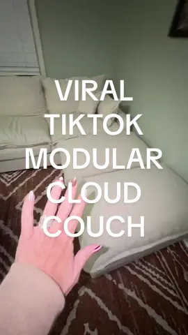 && did I mention that I put this couch together myself?! I’m obsessed with this modular cloud couch!!!  #couch #tiktokshopblackfriday #tiktokshopcybermonday #tiktokshopcreatorpicks #creatoricons @GOSUHI Furniture 