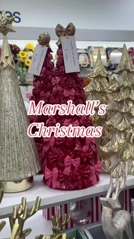 @Marshalls christmas shopping! and i found more bow christmas trees! so many christmas decorations! #marshalls #marshallsfinds #Christmas #xmas 