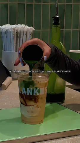 I can’t believe it took me this long to try it! I need @Blank Street to start selling matcha flights so I can properly consume many flavors at once🗣️  #blankstreet #matcha #boston 