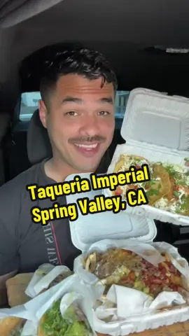 Tried Taqueria Imperial for the first time, watch the full video to see my full reactions! 🔥🔥🔥 Taco shop Food Review| Spring Valley, CA #carneasada #adobada #mexicanfood #foodreview #tacoshop 