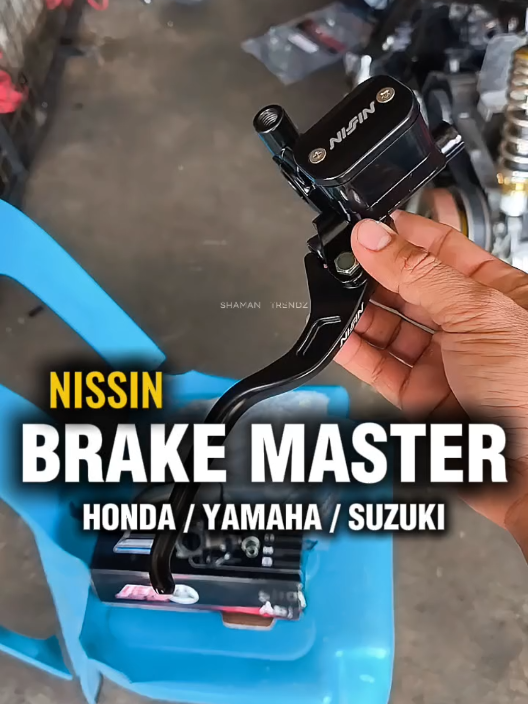 Nissin BRAKE MASTER SET💯✅ #Universal yamaha honda Suzuki #Motorshow #brakemaster #thailand🇹🇭 #genuineparts 