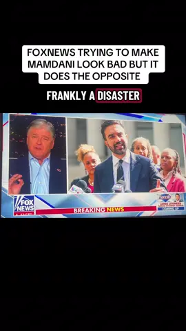 #foxnews made a montage of #mamdani deflecting questions but the way he did it was actually slick and will probably make him more likable #nycmayorrace #seanhannity #trump 