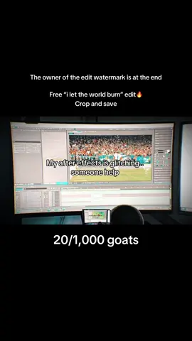 Free “I let the world burn” edit 🔥 #edit #ae #CapCut #viral#nfl   CREDITS: clownzify																clownzify if you want me to take the video down dm me and I will!